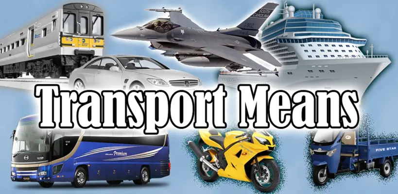 List of Means of Transport with Pictures | English android App screenshot 18