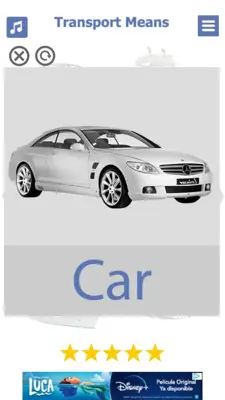 List of Means of Transport with Pictures | English android App screenshot 7